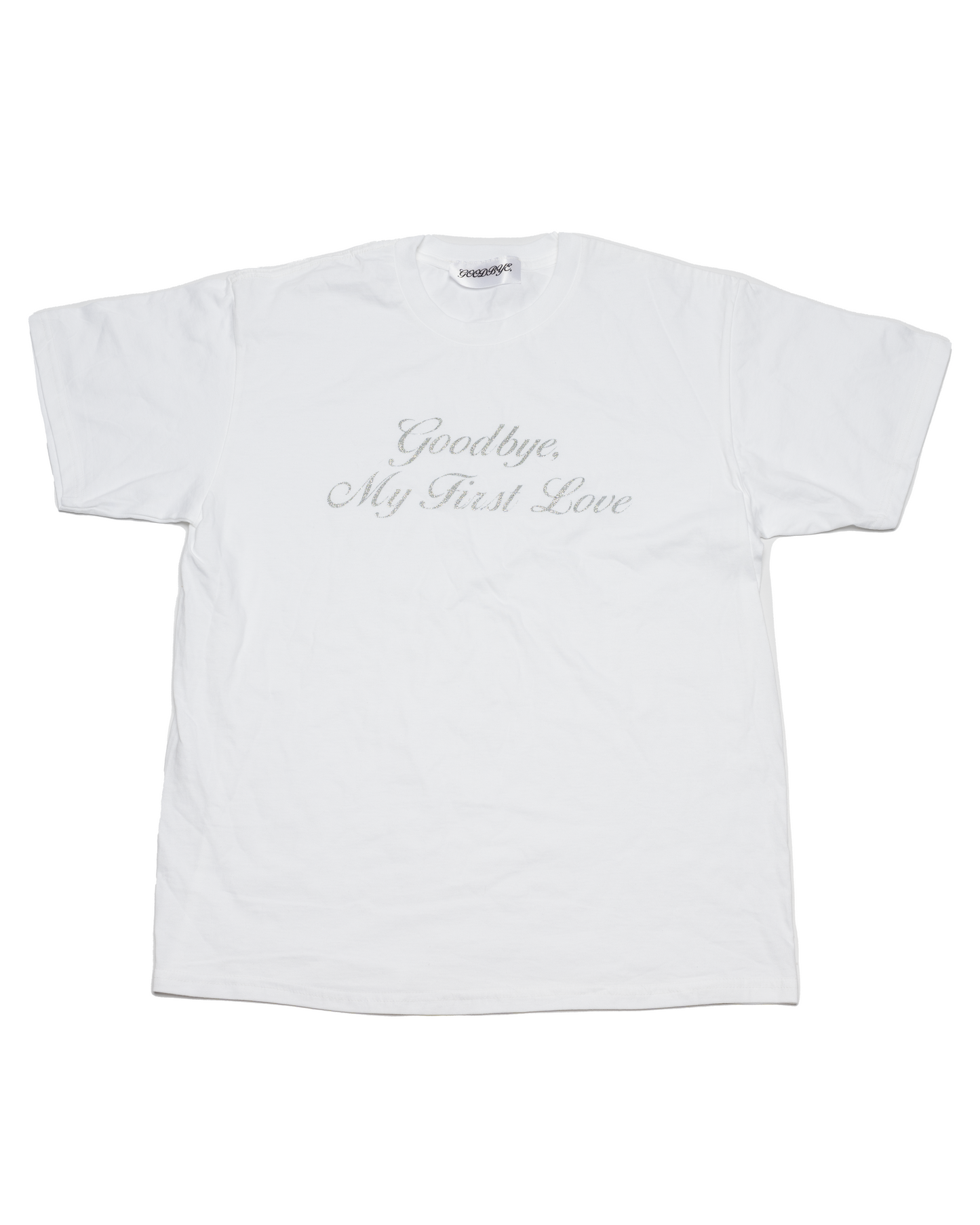 "Goodbye, My First Love" -  White t-shirt